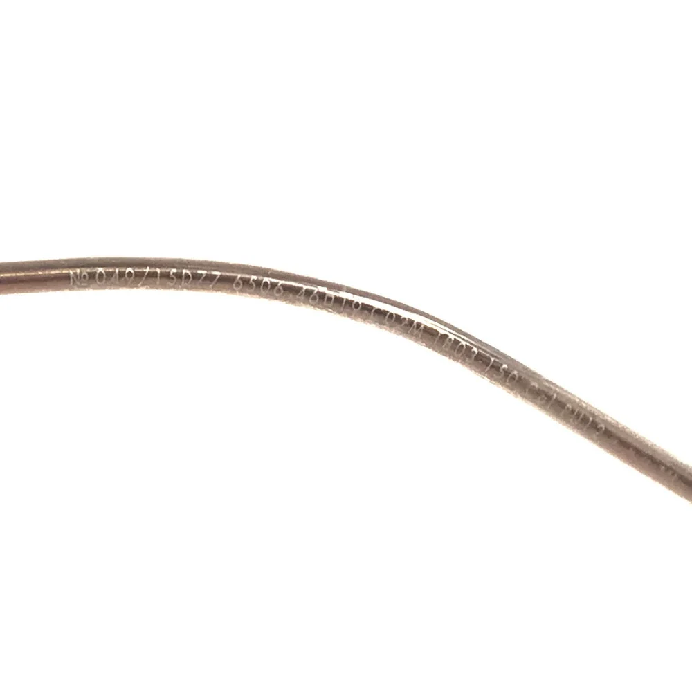 Lindberg Eyeglasses Frames 6506 C02M T803 COL. PU12 Clear Brown Round 46-19-150